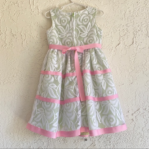 lavender | Girls Easter Dress Size 5 - Picture 2 of 7